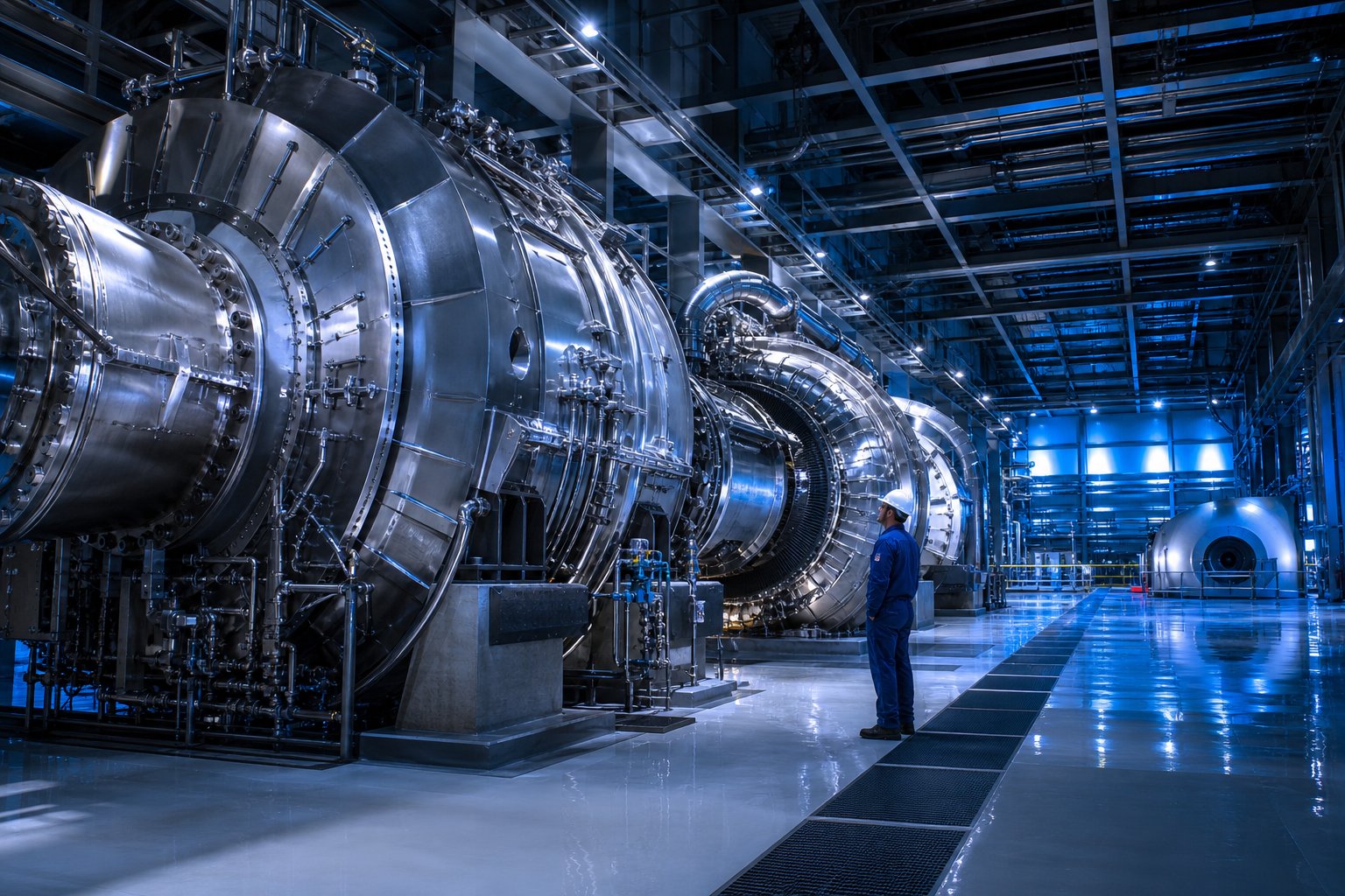 Turbine hall